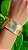 Bracelete Dourado Acetinado - Imagem 4