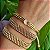 Pulseira Gaby Trio Dourado e Pedra Âmbar - Imagem 3