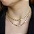 Conjunto Riviera Love Glow Dourado - Imagem 3