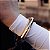 Bracelete Power Frame Dourado - Imagem 1