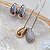 Conjunto Dual gota dourada e prateada - Imagem 1