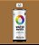Spray Montana Base Agua 400ml - Marrom Kruger Fosco RV265 - Imagem 1