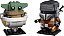 LEGO® BrickHeadz™ Star Wars™ O Mandalorian™ e A Criança - Imagem 3