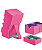 Gamegenic: Stronghold 200+ Convertible - Rosa (Deck Box) - Imagem 3