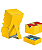 Gamegenic: Stronghold 200+ Convertible - Amarelo (Deck Box) - Imagem 3