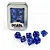 Pearl Blue Dice Set Kit de Dados Azul Perolado Buró - Imagem 1