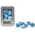 Marble Sky Blue Wave Dice Set Kit Dados Azul Céu Onda Buró - Imagem 1