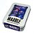 Marble Violet Wave Dice Set Kit Dados Violeta Onda Perolado Buró - Imagem 1