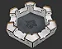 Castelo de Dados WHITE Premium - Cod Gray - Bucaneiros - Imagem 1