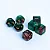 Kit de Dados Viper Guildas: Furia Selvagem (Verm/Verde) - Imagem 2