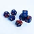 Kit de Dados Viper Guildas: Dominio Destrutivo (Verm/Azul) - Imagem 2