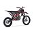 Mini Moto Raptor 125cc Fun Motors Preto Com Vermelho - Imagem 4