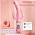 Vibrador 3 em 1 Feminino Recarregável - Estimulador de Clitóris, Anal e Ponto G com 12 Vibrações - Imagem 2