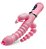 Vibrador 3 em 1 Feminino Recarregável - Estimulador de Clitóris, Anal e Ponto G com 12 Vibrações - Imagem 1