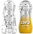 Masturbador Masculino Crystal CUP Yellow Geo - Love Nest - Imagem 1