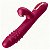 Vibrador Rotativo com Esferas Giratórias e Estimulador Clitoriano - 10 Modos de Vibração + 6 Modos de Estimulação - Fucsia - Imagem 2