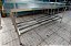 Mesa de Inox 2,0 Mt com Prateleira Gradeada [usada] - Imagem 1