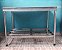 Mesa 100% Inox 120 cm. com Prateleira Gradeada [usada] - Imagem 2
