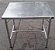 Mesa 100% Inox 90cm. [Usada] - Imagem 1