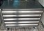 Gaveteiro 100% Inox Com Rodas Fritomaq 5 Gavetas Para Pastel e Pizza [Usado] - Imagem 1