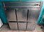 Geladeira Comercial 100% Inox Puro (Dentro e Fora) [usada] Fritomaq 6P 1450L - Imagem 3