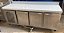Balcão Refrigerado 3 Portas Todo em Inox 2 Metros 220V (Prateleiras, paredes e fundo em Inox) [Usado] - Imagem 1