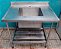 Pia 1,00 mt. 100% Inox com cuba profunda (31 cm.) [Usada] - Imagem 2