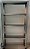 Estante 100% Inox 185cm. 4 Planos LISA [Usada] - Imagem 1