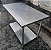 Mesa 100% Inox 1,20m. com Prateleira Gradeada [Usada] - Imagem 1