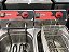 Fritadeira Elétrica Industrial 220V Inox com 2 Cestos de 4,5l [Usada] FC2B-2 Croydon - Imagem 2