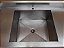 Pia 100% Inox com cuba central - 1,20mt  [Usada] Promaq - Imagem 2