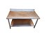 Mesa 100% Inox 1,30m. com Prateleira Lisa - [Usada] - Imagem 2