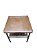 Mesa 100% Inox 70cm. com Prateleira Gradeada [Usada] - Imagem 2