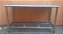 Mesa de Inox - 1,50m Com Prateleira Gradeada [usada] - Imagem 1