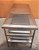 Mesa 100% Inox com 2 prateleiras gradeadas - 1,60m [Usada] - Imagem 2