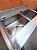 Pia 100% Inox com 2 cubas - 1,20m [Usado] - Imagem 4