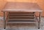Mesa 100% Inox com prateleira inferior gradeada - 1,20m x 66cm [Usada] - Imagem 1
