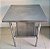 Mesa totalmente Inox com prateleira lisa 70x70x85cm [Usada] - Imagem 2