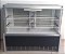 Vitrine Refrigerada Ar Forçado GPFA-140R PR Preta Linha Aurora Gelopar Vidro Reto 1.40m [Seminova] - Imagem 1