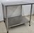 Mesa 100% Inox 90cm com prateleira inferior lisa [Usada] - Imagem 2
