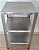 Aparador de Inox com 2 prateleiras inferiores 50cm - Fritomaq [Usada] - Imagem 1