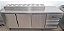 Balcão Refrigerado 3 Portas Inox 304 com Condimentadora para 16 Cubas 220V [Usado] - Imagem 5