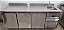 Balcão Refrigerado 3 Portas com Cuba Direita Inox Dentro e Fora 2 mt 220v - Factore [Seminovo] - Imagem 2