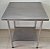 Bancada / Mesa de Inox 70cm com prateleira inferior lisa - Fritomaq [Usada] - Imagem 3
