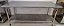 Mesa / Bancada de Inox com prateleira inferior lisa 1.90m - Fritomaq [Usada] - Imagem 1