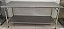 Bancada / Mesa de Inox 1,90 mt com prateleira inferior lisa - Fritomaq [Usada] - Imagem 2