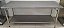 Bancada / Mesa de Inox 1,90 mt com prateleira inferior lisa - Fritomaq [Usada] - Imagem 3