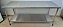 Mesa / Bancada de Inox com prateleira inferior lisa 1.90m x 60cm x 90cm [Usada] - Imagem 1