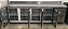 Balcão Refrigerado 2,5m Inox Galvanizado 4 portas KBSC250D Dir Kofisa [Seminovo] - Imagem 5
