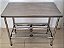 Mesa / Bancada de Inox com prateleira inferior gradeada - 1m x 50cm x 86cm (LxPxA) [Usado] - Imagem 3